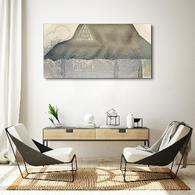 Vászonkép Béke a hegyek között