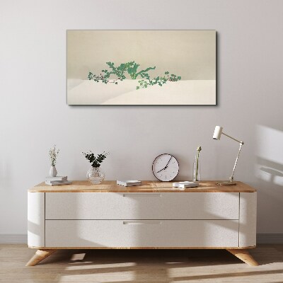 Vászonkép Finom növények semleges alapon