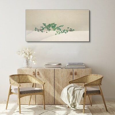 Vászonkép Finom növények semleges alapon