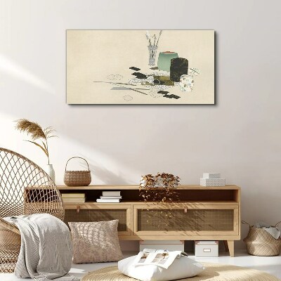 Vászonkép Minimalista kompozíció kerámiával