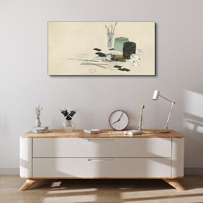 Vászonkép Minimalista kompozíció kerámiával