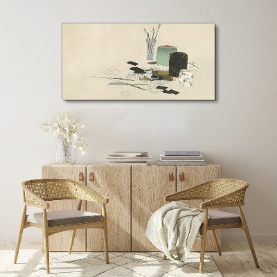 Vászonkép Minimalista kompozíció kerámiával