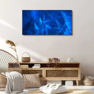 Vászonkép Az ég kék árnyalatú