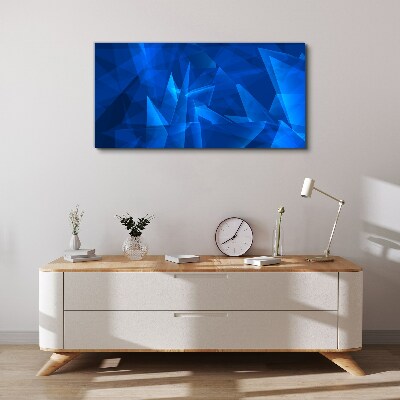 Vászonkép Az ég kék árnyalatú