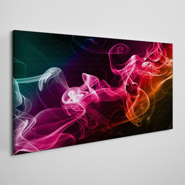 Vászonkép Színes köd hullámai