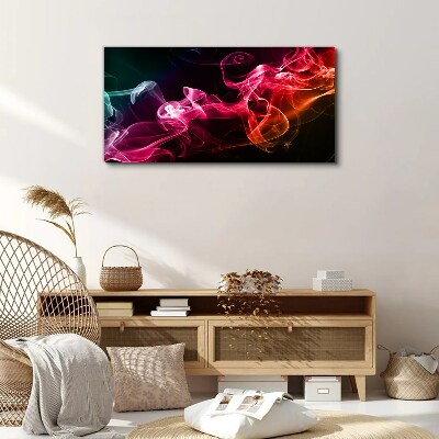 Vászonkép Színes köd hullámai