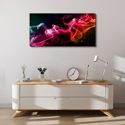 Vászonkép Színes köd hullámai