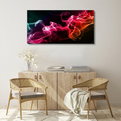 Vászonkép Színes köd hullámai