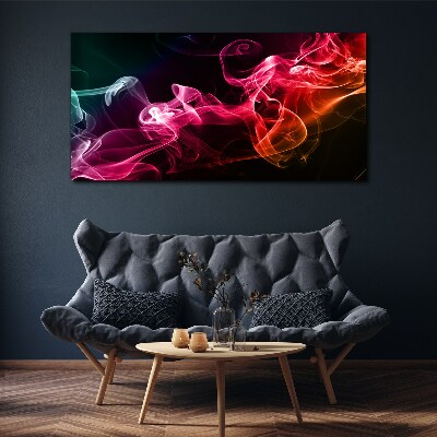 Vászonkép Színes köd hullámai