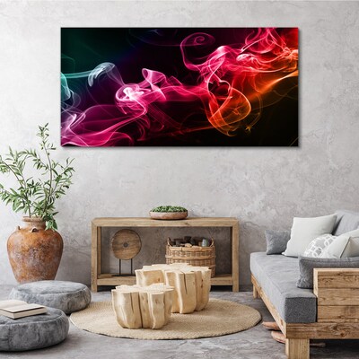 Vászonkép Színes köd hullámai