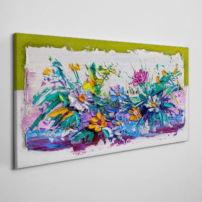 Vászonkép Virágkompozíció intenzív színekben