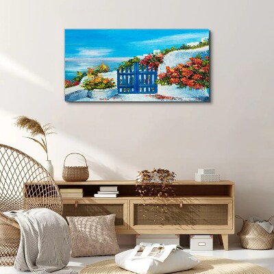 Vászonkép Kapu a paradicsomba