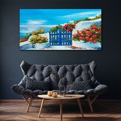 Vászonkép Kapu a paradicsomba