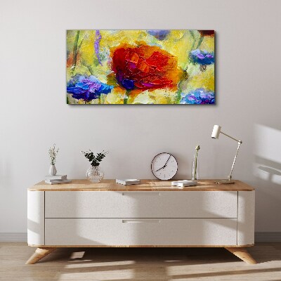 Vászonkép A színek virágrobbanása