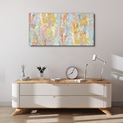 Vászonkép Pasztell tükröződések üvegben