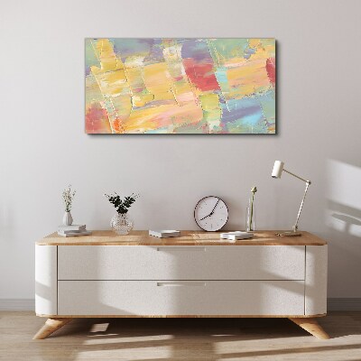 Vászonkép Pasztell absztrakciók mozgásban