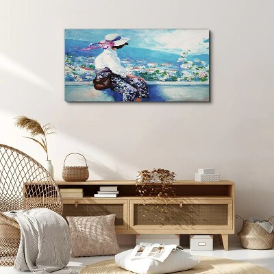 Vászonkép Nyári reggelről álmodik