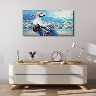 Vászonkép Nyári reggelről álmodik