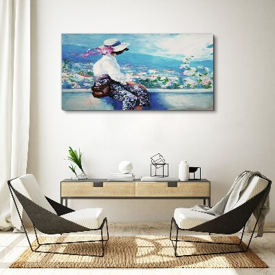 Vászonkép Nyári reggelről álmodik