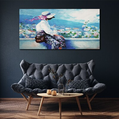 Vászonkép Nyári reggelről álmodik