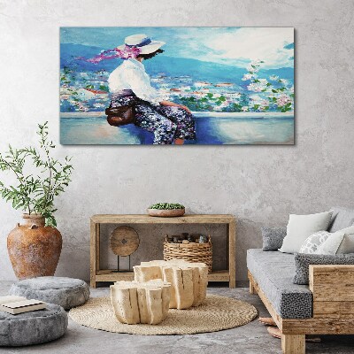 Vászonkép Nyári reggelről álmodik