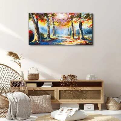 Vászonkép Őszi sikátor