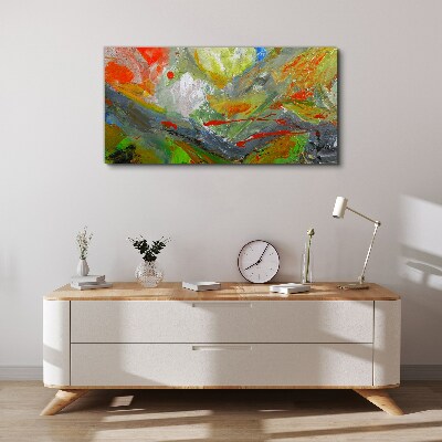 Vászonkép A színek dinamikus robbanása