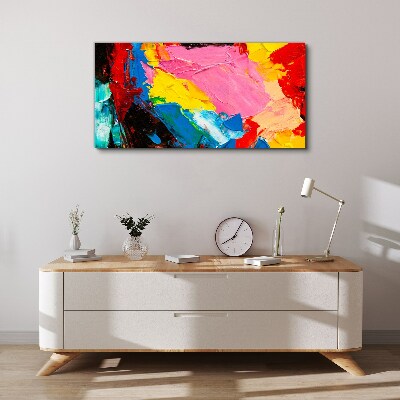 Vászonkép Színes káosz a vásznon
