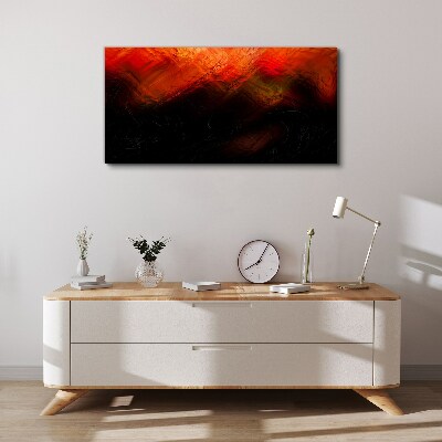 Vászonkép Sunset on Fire