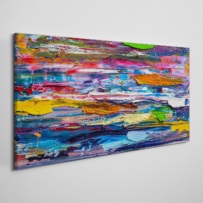 Vászonkép Színes absztrakt táj
