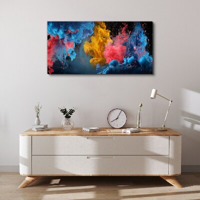Vászonkép Az érzelmek színes robbanásai