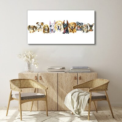 Vászonkép Kutyás barátságok