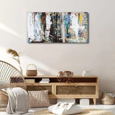 Vászonkép Absztrakt mozaik színek