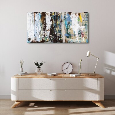 Vászonkép Absztrakt mozaik színek