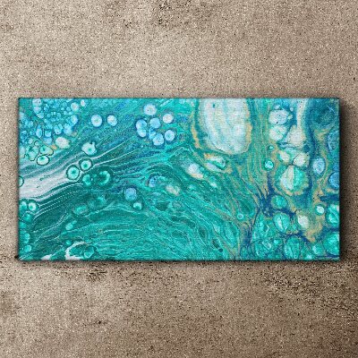 Vászonkép Óceán hullámai üvegben