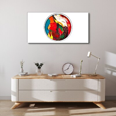 Vászonkép Az érzelmek festésének színes forgatagja