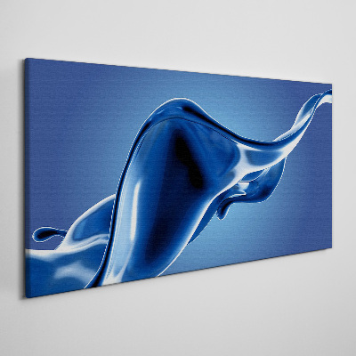 Vászonkép Kék fény hullám