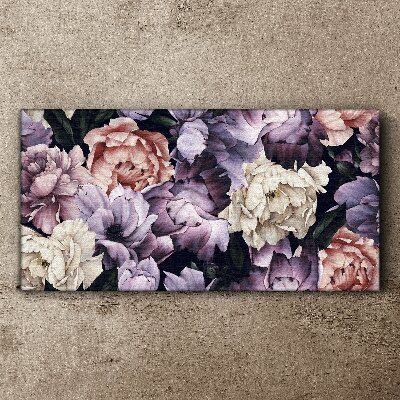 Vászonkép Virágkompozíció pasztell árnyalatokban