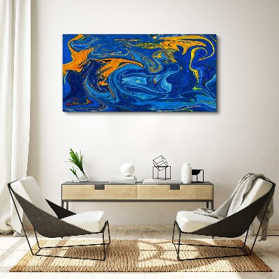 Vászonkép Óceáni színörvények