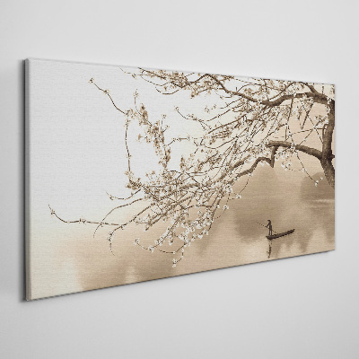 Vászonkép Szépia tónusú táj