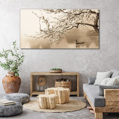 Vászonkép Szépia tónusú táj