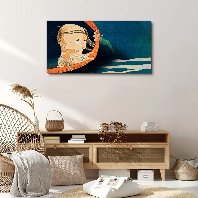 Vászonkép A víz és a szellem jelensége