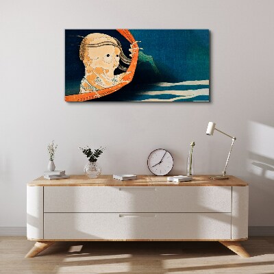 Vászonkép A víz és a szellem jelensége