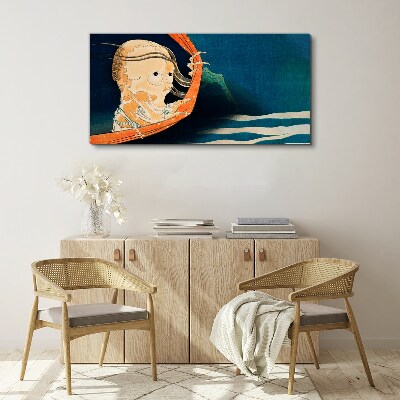 Vászonkép A víz és a szellem jelensége