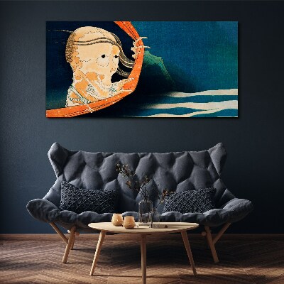 Vászonkép A víz és a szellem jelensége