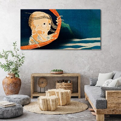 Vászonkép A víz és a szellem jelensége