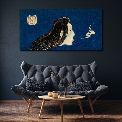 Vászonkép Szándékosság a füstben