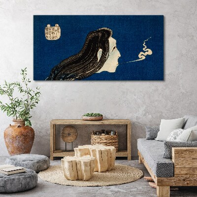 Vászonkép Szándékosság a füstben