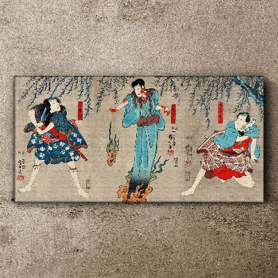 Vászonkép Hagyományos japán színpad