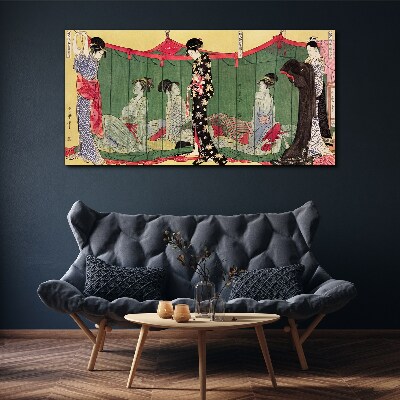 Vászonkép Jelenet a japán hétköznapokból